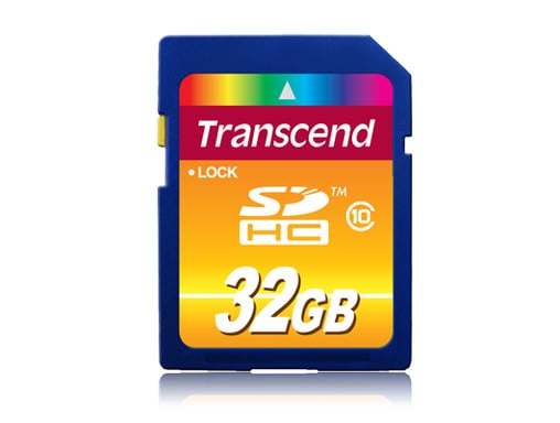 Memoria flash Transcend TS32GSDHC10 32GB SDHC NAND Classe 10