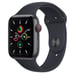 Apple Watch SE OLED 44 mm Digitale 368 x 448 pixel Touchscreen 4G Grigio Wifi GPS (satellite), grigio