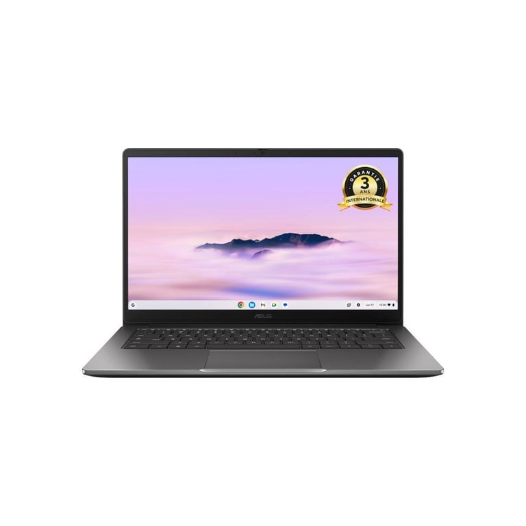 Ordinateur Portable ASUS Chromebook CX1405 : Chrome OS 14.0 FHD Tactile Intel Core i3 N355 RAM eMMC - vue 3