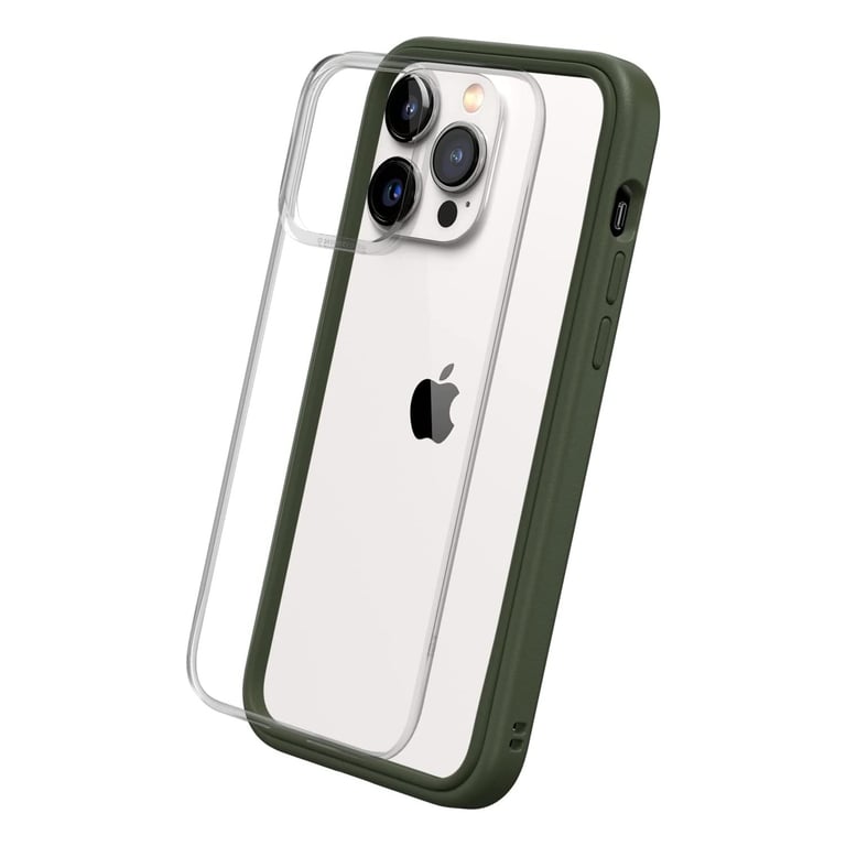Funda RHINOSHIELD compatible con [iPhone 14 Pro Max] Mod NX - Protección  delgada personalizable con tecnología de absorción de impactos [sin BPA] -  Verde caqui - RhinoShield