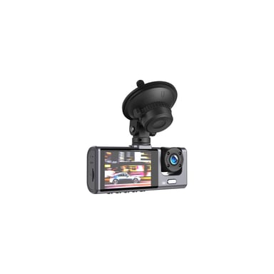 Telecamera per Auto HD a Bordo con 3 Telecamere - Microfono Integrato - XO