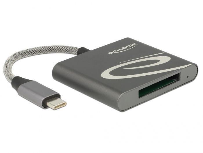 DeLOCK 91746 lecteur de carte mémoire USB 3.2 Gen 1 3.1 Gen 1 Type C Neuf