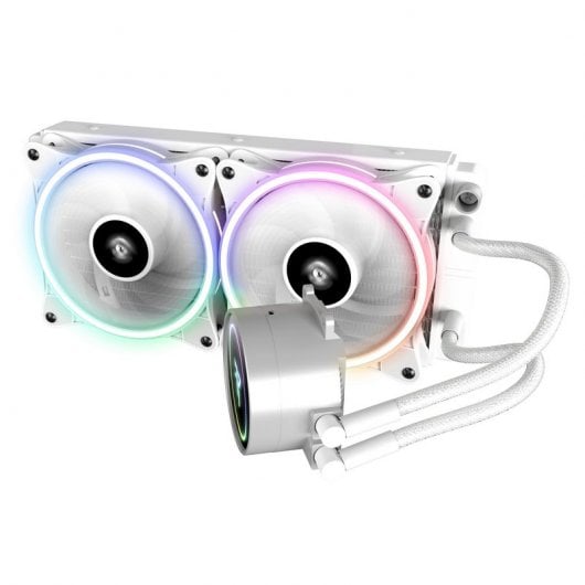 Tempest Liquid Cooler 240 RGB Kit Refrigeración Líquida 240mm Blanco - vue 4