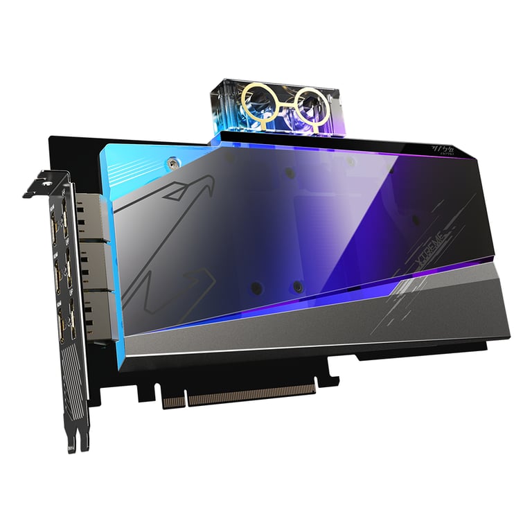 GIGABYTE AORUS XTREME GeForce RTX 3080 Ti WATERFORCE WB 12G NVIDIA 12 Go GDDR6X - Neuf