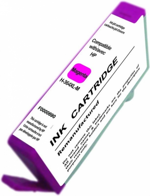 Cartouche encre UPrint compatible HP 364 Cyan Neuf - vue 4