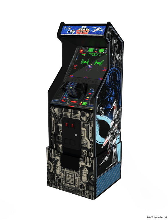 Borne arcade Star Wars ARCADE1UP 3 jeux 50 x 154 x 47 cm Chapiteau lumineux inclus - vue 4