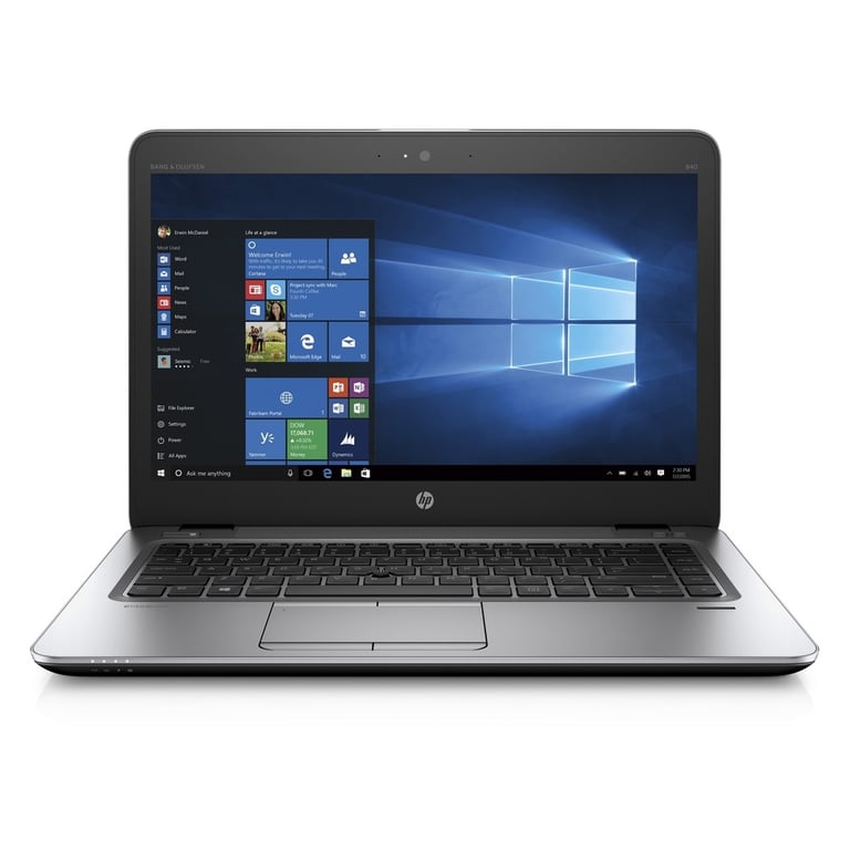 HP Elitebook 840 G3 i5-6200U 8Go 256Go SSD 14 W10 - Qwerty Es - Bon État