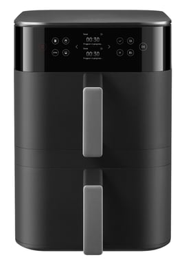 Xiaomi Smart Double Stack Air Fryer 12L Autonome 2800 W Friteuse d'air chaud Noir