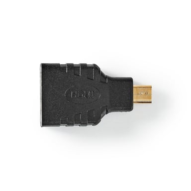 Nedis CVGP34907BK changeur de genre de câble HDMI Micro HDMI Noir