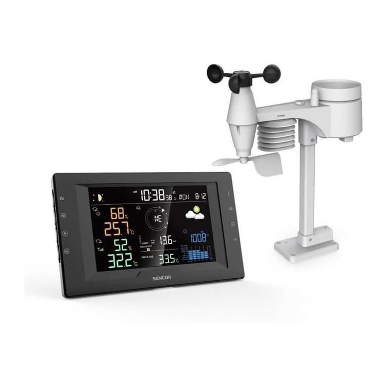 Station météo professionnelle Sencor SWS 9400 - vue 3