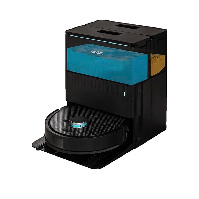 Cecotec Robot Aspirateur et Laveur de Sols avec Base Autovidage Conga X50. Moteur de 15000Pa Base 4 en 1 Technologie Laser - vue 2