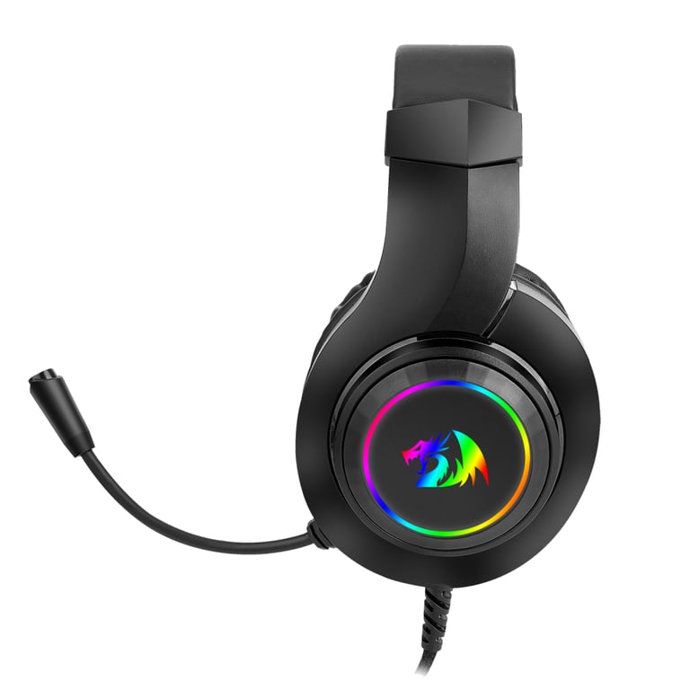Casque Avec Fil REDRAGON H260 HYLAS RGB – Casque Gamer Micro Intégré - vue 3