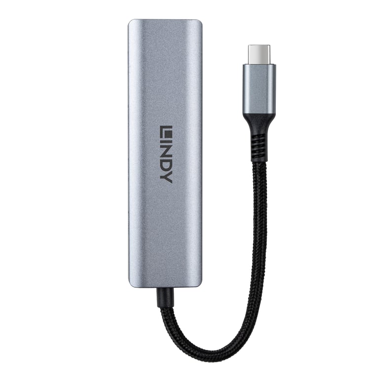 Lindy 43094 hub & concentrateur USB 3.2 Gen 2 3.1 Gen 2 Type C 10000 Mbit/ Neuf - vue 5