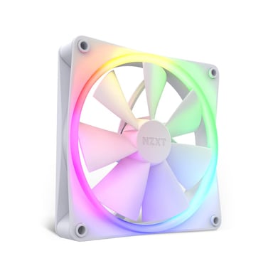NZXT F140 RGB TWIN Boitier PC, Processeur Ventilateur 14 cm Blanc 2 pièce(s)