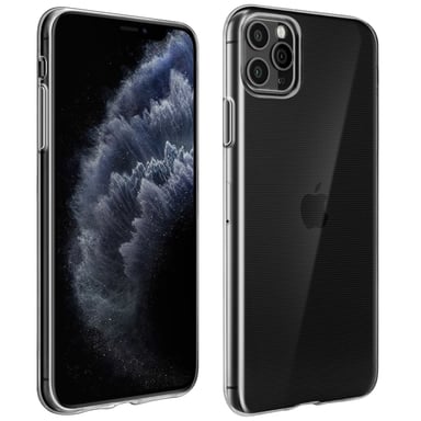 Coque Apple iPhone 11 Pro Max Protection Silicone Souple Ultra-Fin Transparent