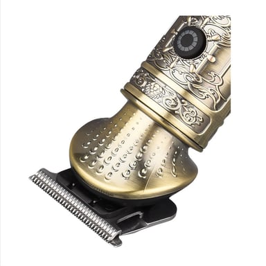 Tondeuse à Cheveux Électrique Rechargeable & Kit de Soin Complet - Style et Précision Gold