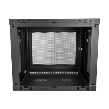 StarTech.com Armario Rack de Pared para Servidores 9U 19''2 Columnas y Estante 1U - Rack de Servidores de Montaje en Pared - Rack Ventilado para Equipo de Red