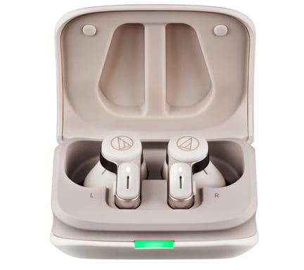 Audio-Technica ATH-TWX7 Casque True Wireless Stereo (TWS) Ecouteurs Appels/Musique Bluetooth Blanc