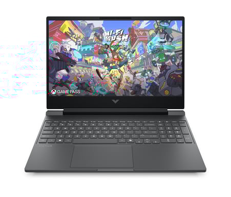 HP Victus Gaming 15-fb3002nf Copilot+ PC AMD Ryzen AI 5 340 Ordinateur portable 39,6 cm (15.6'') Full HD 16 Go DDR5-SDRAM 512 Go SSD NVIDIA GeForce RTX 5050 Wi-Fi 6 (802.11ax) Windows 11 Home Noir
