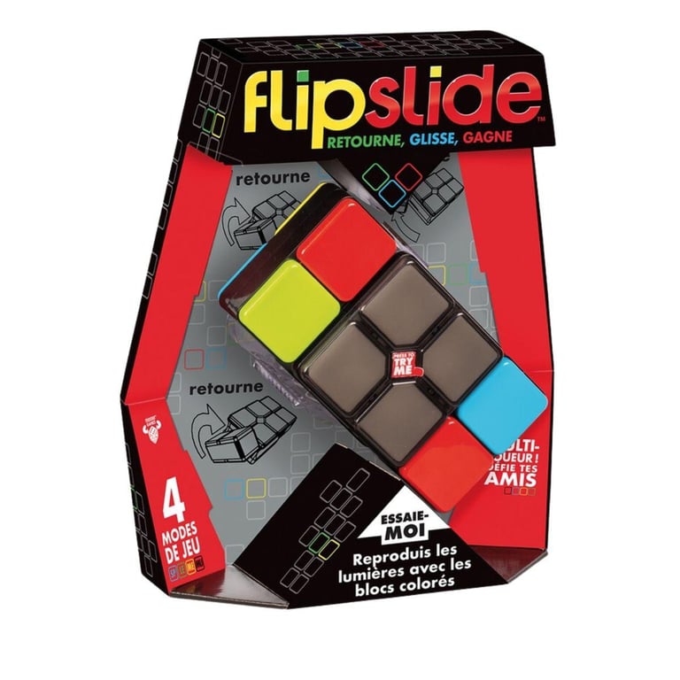 Flipslide MOOSE TOYS Jeu électronique de combinaison de lumière avec piles incluses - vue 1
