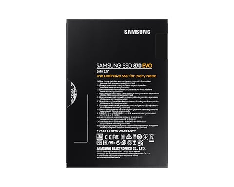 Samsung 870 EVO 2,5'' 1Tb Serie ATA III V-NAND MLC