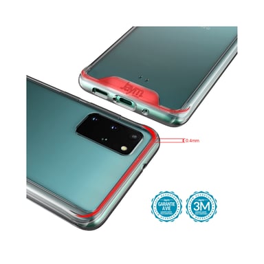 JAYM - Guscio ultra rigido Premium per Apple iPhone 13 Mini - Compatibile con Magsafe - Certificato per cadute da 3 metri - Garanzia a vita - Trasparente - 5 set di pulsanti colorati inclusi