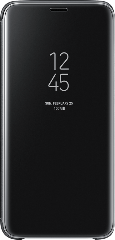 Etui Samsung Galaxy S9 Clear View Cover - Noir