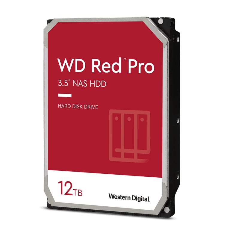 Western Digital WD Red Pro disque dur 12 To 7200 tr/min 256 Mo 3.5  Série ATA III - Neuf