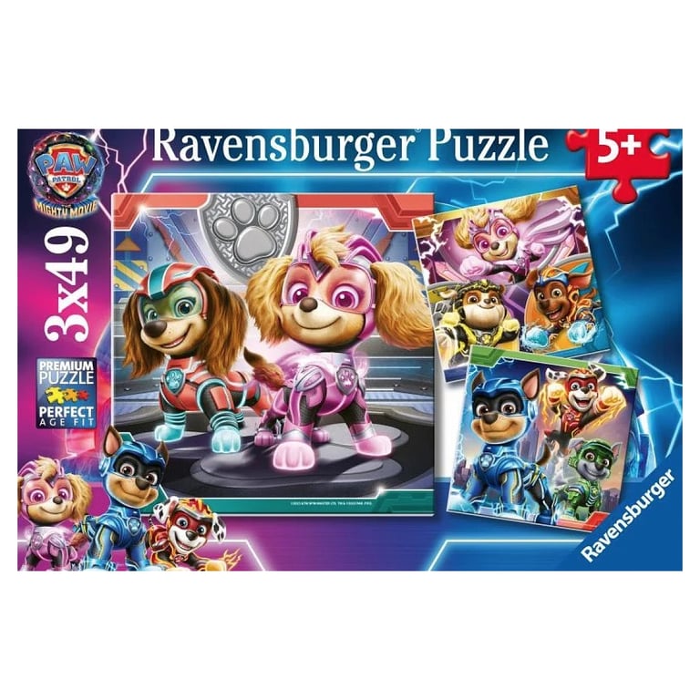 Puzzles 2 x 12 pièces : Une équipe indestructible Pat'Patrouille Paw Patrol Ravensburger France - vue 4