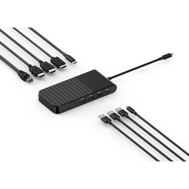 Kensington UH1500P USB 3.2 Gen 2 (3.1 Gen 2) cablato Type-C nero