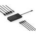 Kensington UH1500P USB 3.2 Gen 2 (3.1 Gen 2) cablato Type-C nero
