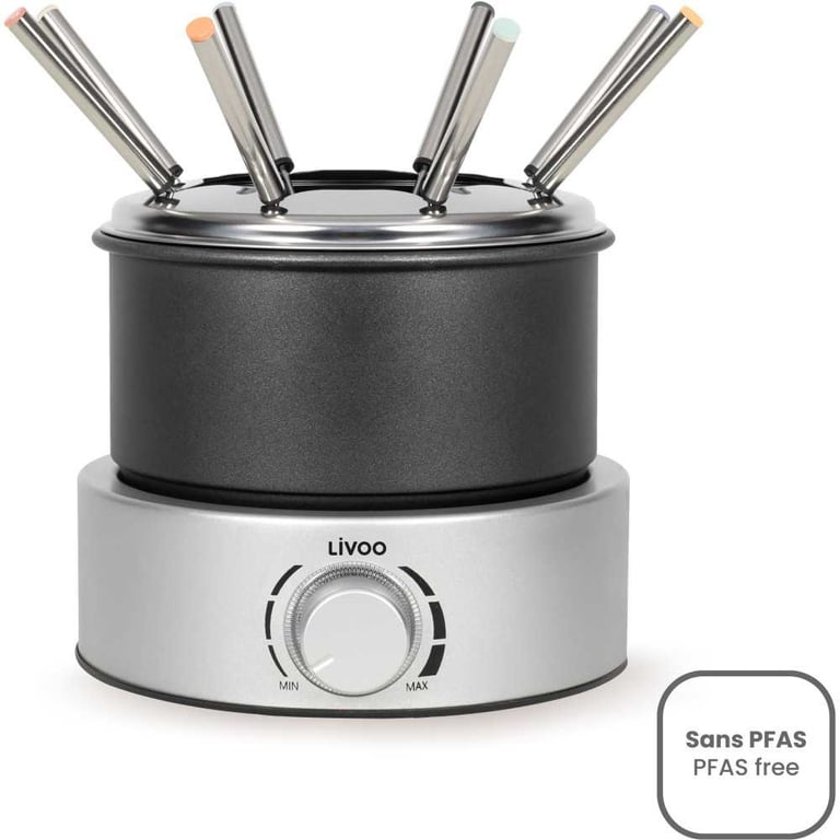 Livoo Appareil à fondue électrique 8 fourchettes DOC333 - vue 3