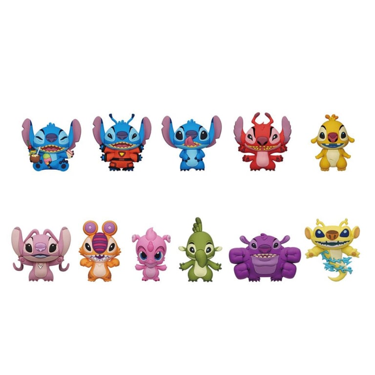 Figurine Monogram Lilo & Stitch Série 5 Sachet mystère Porte clés Sac à dos Modèle aléatoire - vue 2