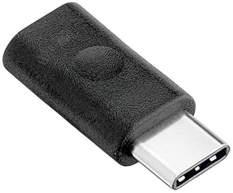 DLH DY-TU2706B changeur de genre de câble USB-C Micro USB Noir