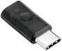 DLH DY-TU2706B changeur de genre de câble USB-C Micro USB Noir