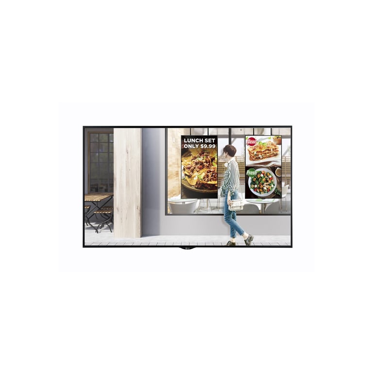 LG 55XS2E-B Écran d'affichage dynamique Écran plat de signalisation ...