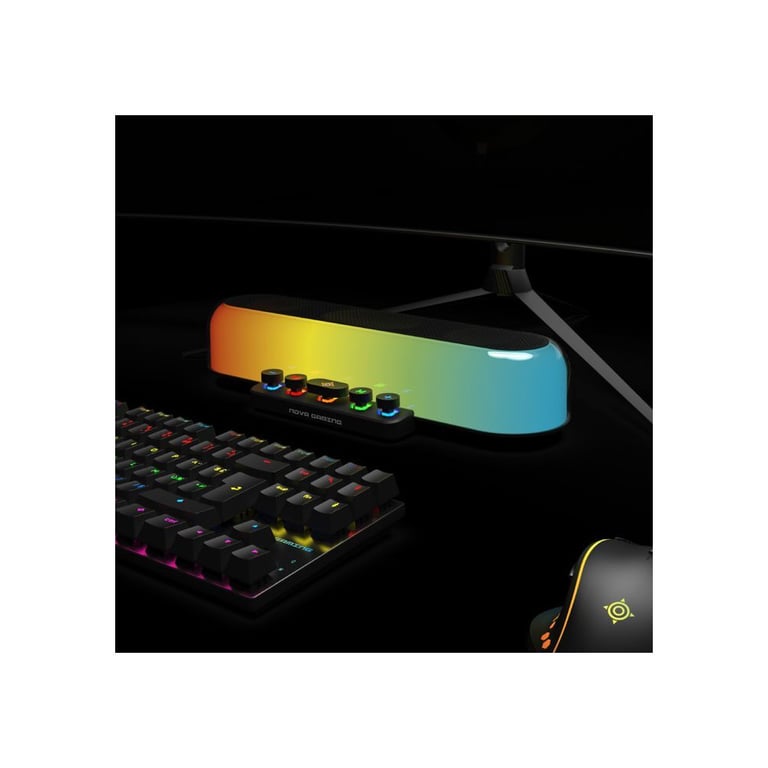 Barre De Son Nova Gaming GS205 URSAE – 10W, Bluetooth 5.3, RGB - vue 6