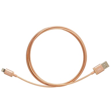 PNY USB A/Lightning 1.2 m 1,2 m Oro, Metálico