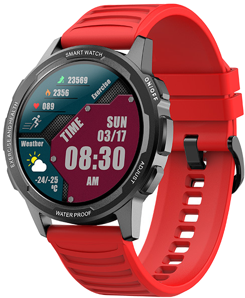 NASA Montre Connectée Homme; Smartwatch; Sport; IP68; Santé; Images de l'univers; Android - iOS; Mod