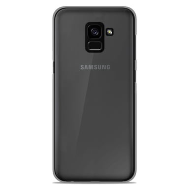 Coque silicone unie Transparent compatible Samsung Galaxy A8 2018