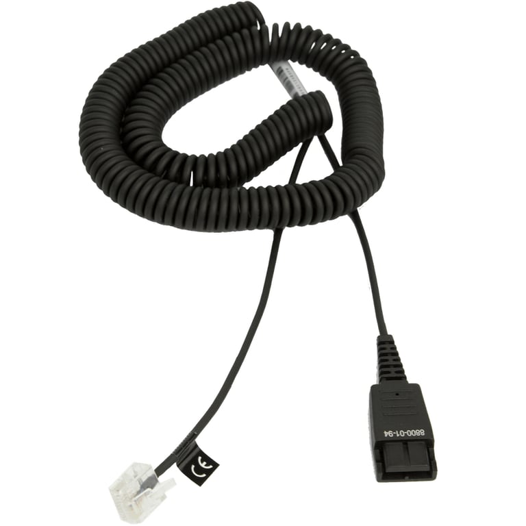 Câble Jabra 8800-01-94 – QD/RJ45 pour Siemens Open Stage, 2m