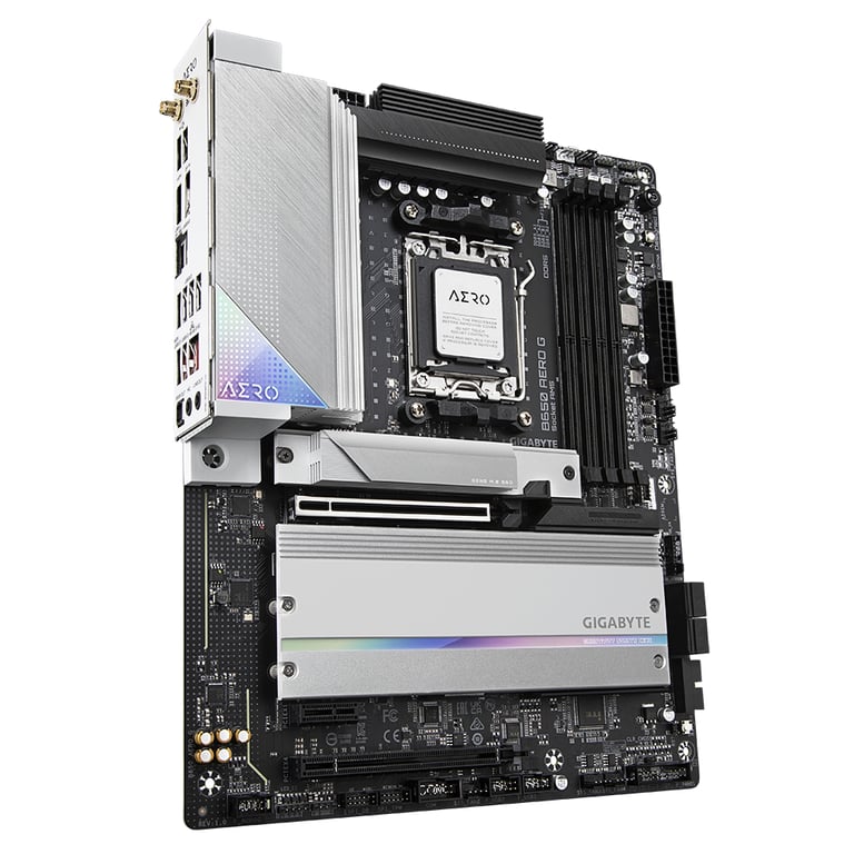 Gigabyte B650 AERO G (rev. 1.0) AMD B650 Emplacement AM5 ATX