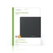 Nedis ERGOMPAM100BK alfombrilla para ratón Negro