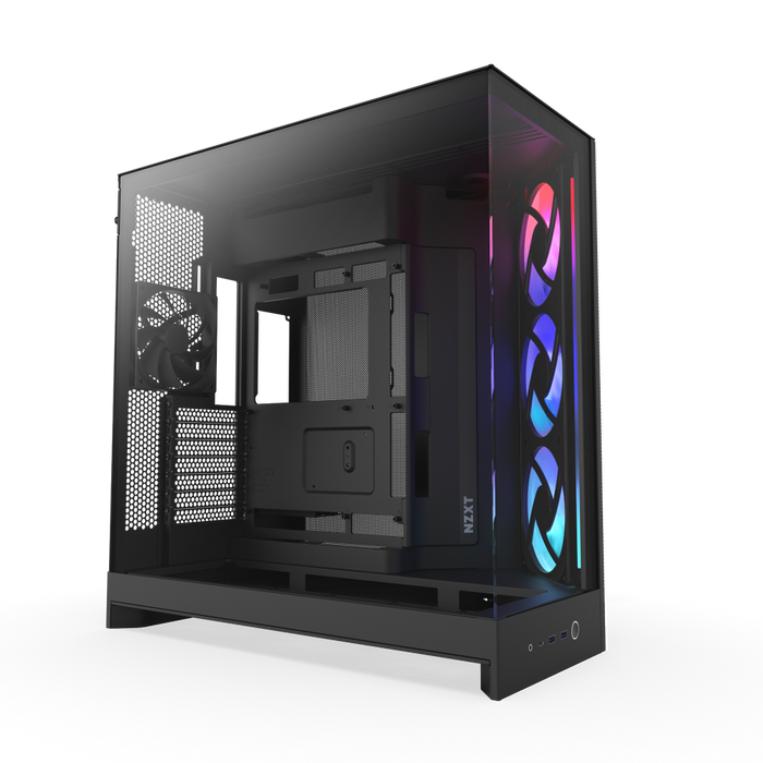 Boitier moyen tour NZXT H9 Flow RGB Ventilateurs RGB inclus CM H92FW R1 - vue 5