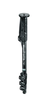 Manfrotto MM290C4 piedini per videocamere Nero carbone