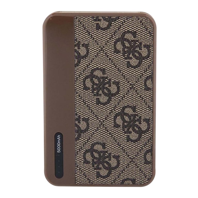 Guess 4G Cuir Métal Logo Power Bank 5000 mAh - vue 3
