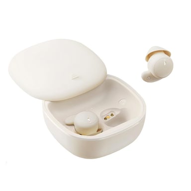 ROLINE Auriculares Inalámbricos Bluetooth 6.0 para Dormir con Cancelación de Ruido IPX6 Beige