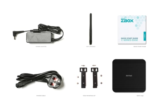 Zotac ZBOX edge CI343 Desktop Nero N100 3,4 GHz