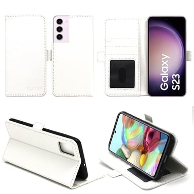 Samsung Galaxy S24 5G Etui / Housse pochette protection blanc