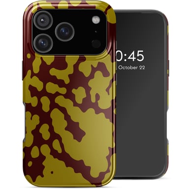 Selencia Coque arrière Vivid avec MagSafe pour Apple iPhone 17 Pro - Moo'd Olive Dust